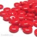 Last Listing - 50 Poison Berries - Czech Glass Rondelles