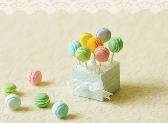 macaron pops