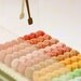 Dollhouse Miniature French Macaron Display Counter - 1/12 Dollhouse Scale - FREE SHIPPING