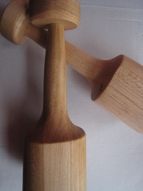 Maple Wood Handcrafted Baby Rattle 