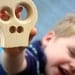 Wooden Little Skull Teether