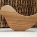Wood Baby Bird Rattle