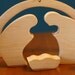 Modern Nativity Set in Wood by Little Alouette 10 piece set