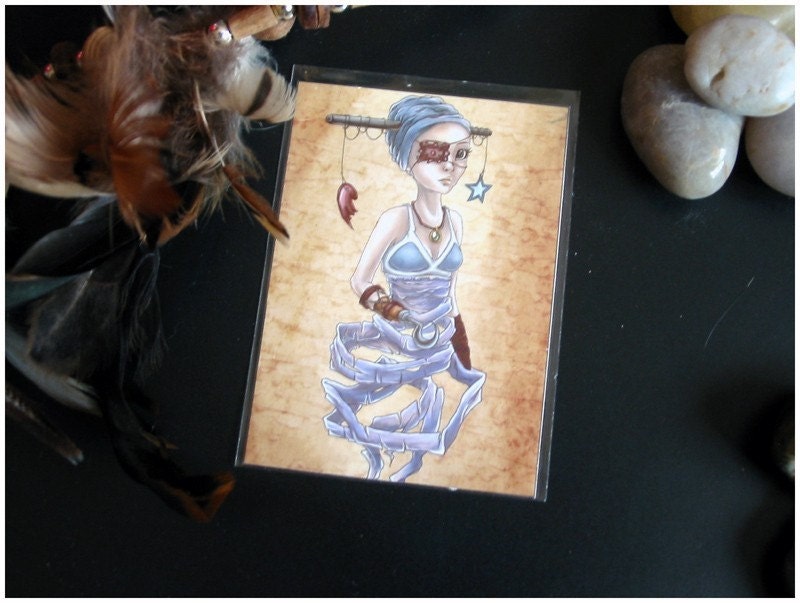 ACEO Limited Edition Archival Print, 'Hochet'