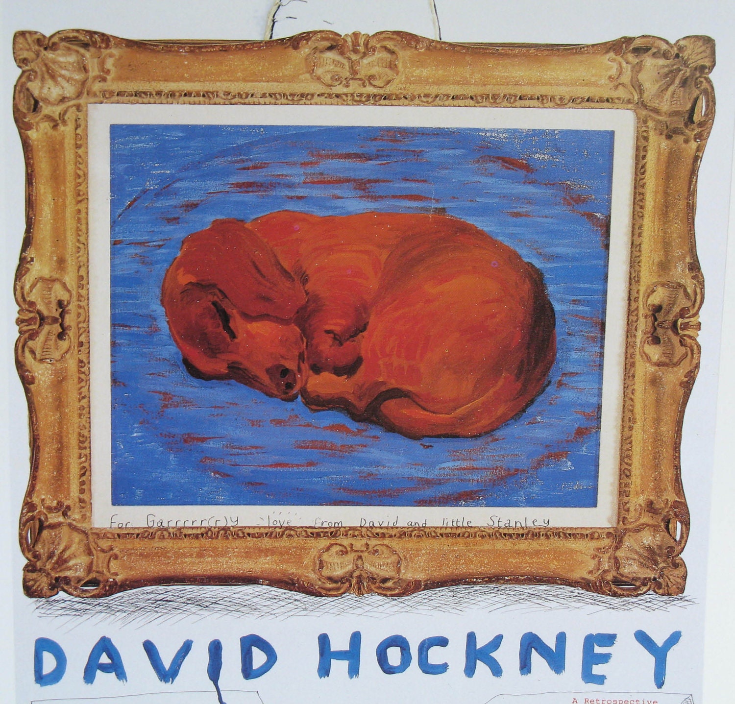 Pin by Sue Abramson on Doxie Love | David hockney, Hockney, Dog paintings