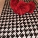 HOUNDSTOOTH RUNNER- Black and white TABLE runner Wedding Bridal Home Decor Alabama Roll Tide Parties