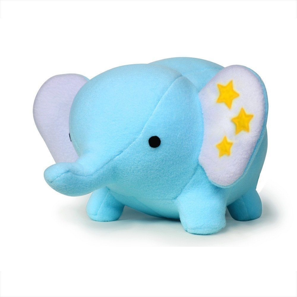 Plushie pattern Love Elephant PDF sewing pattern