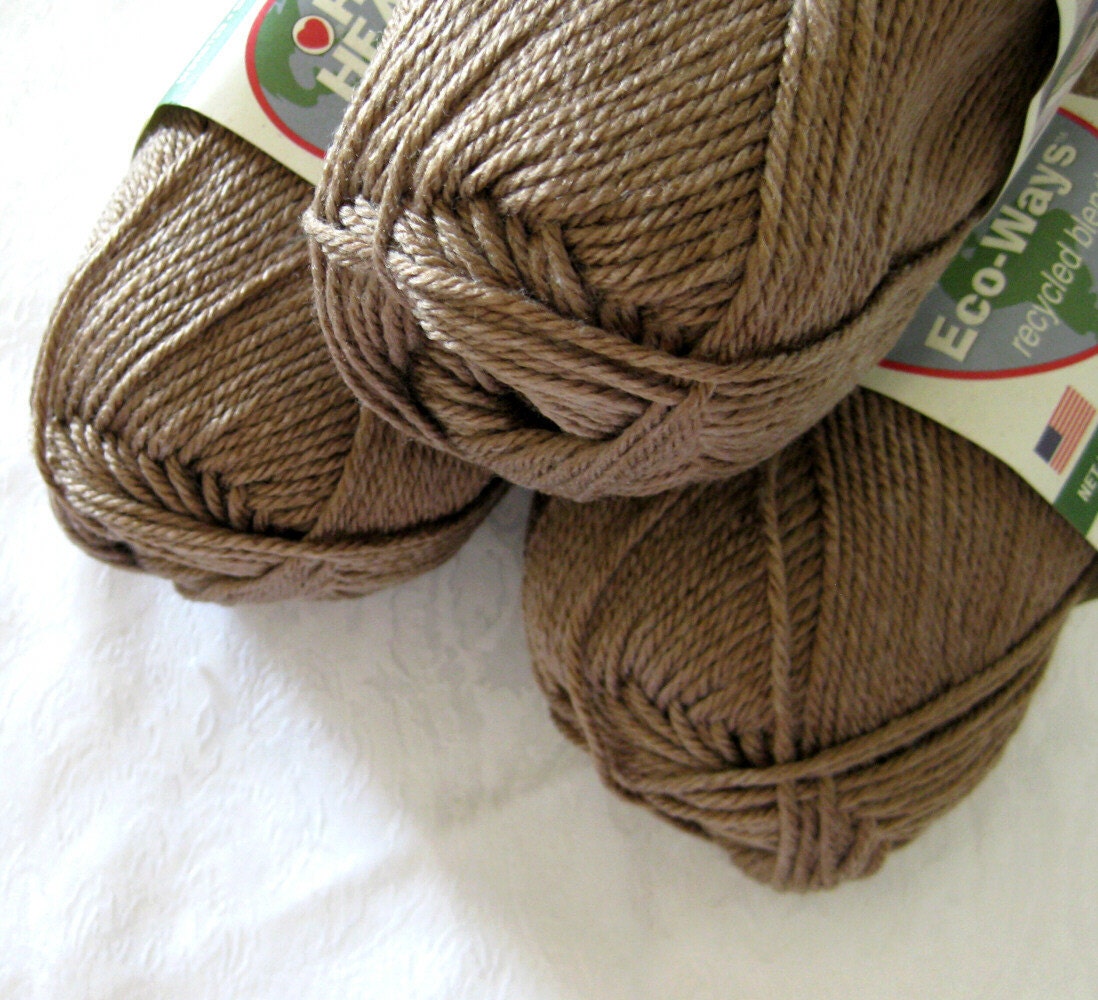 Eco Ways yarn Plarn made from recycled plastics by crochetgal