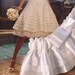 The ORIGINAL TAILORED garter  wedding 2 tone Your color choice