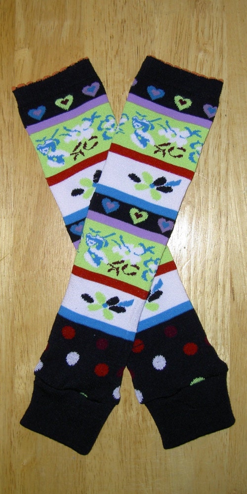 Kids Legwarmers - Springtime
