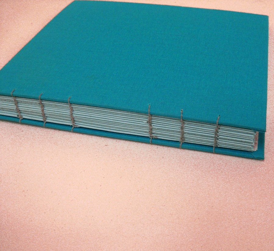 Handbound Bubblegum- Blue journal
