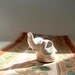 Baby Elephant Figurine, Tiny Animal Hand Sculpted Figurine