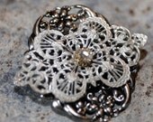 Classic Silver Vintage Style Brooch
