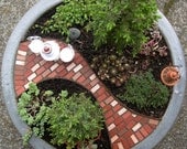 Mini Patio Mix Kit For Miniature Gardens, Fairy or Gnome Gardens, Create Paths or Patios That Won't Wash Away