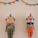 New Year Sale, Art Doll Fabric, cloth, textile, soft sculpture, Sid Square