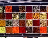 Stained Glass Panel - Fall Colors (P-11)