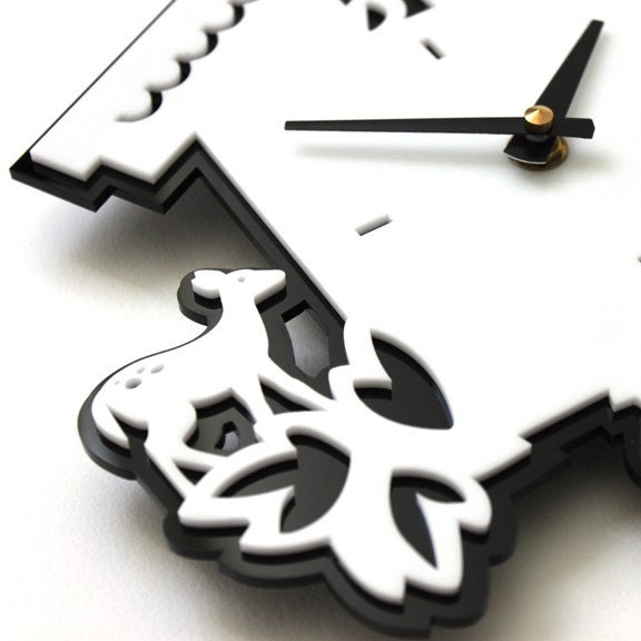 Modern Cuckoo Wall Clock