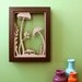 Wood Wall Art - Mushroom Forest Floor - 5x7