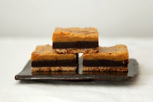 Bar Cookies - Chocolate Butterscotch Graham Cracker - 3 Layered Bar Cookies