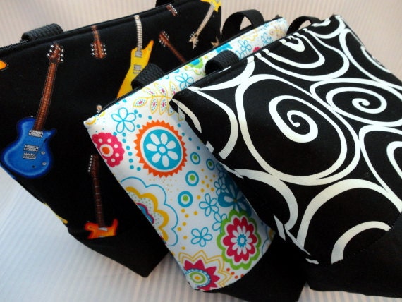 Insulated Lunch Bag - Large - Custom Order Choose your fabric