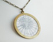 from Astral Plane - Etching on Arches Cover Pendant