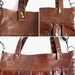 Mini Ruche Bag in Chestnut Brown Leather - SECOND - Ready to Ship