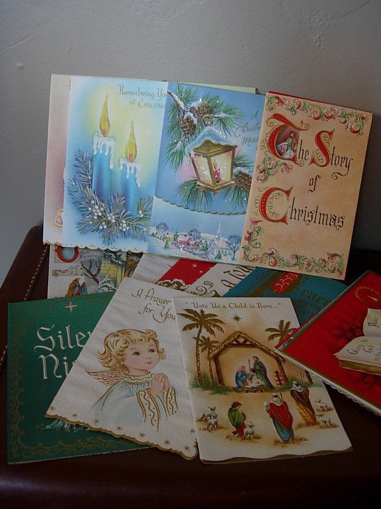 21 Boxed Set Christmas Cards with Bible Verses