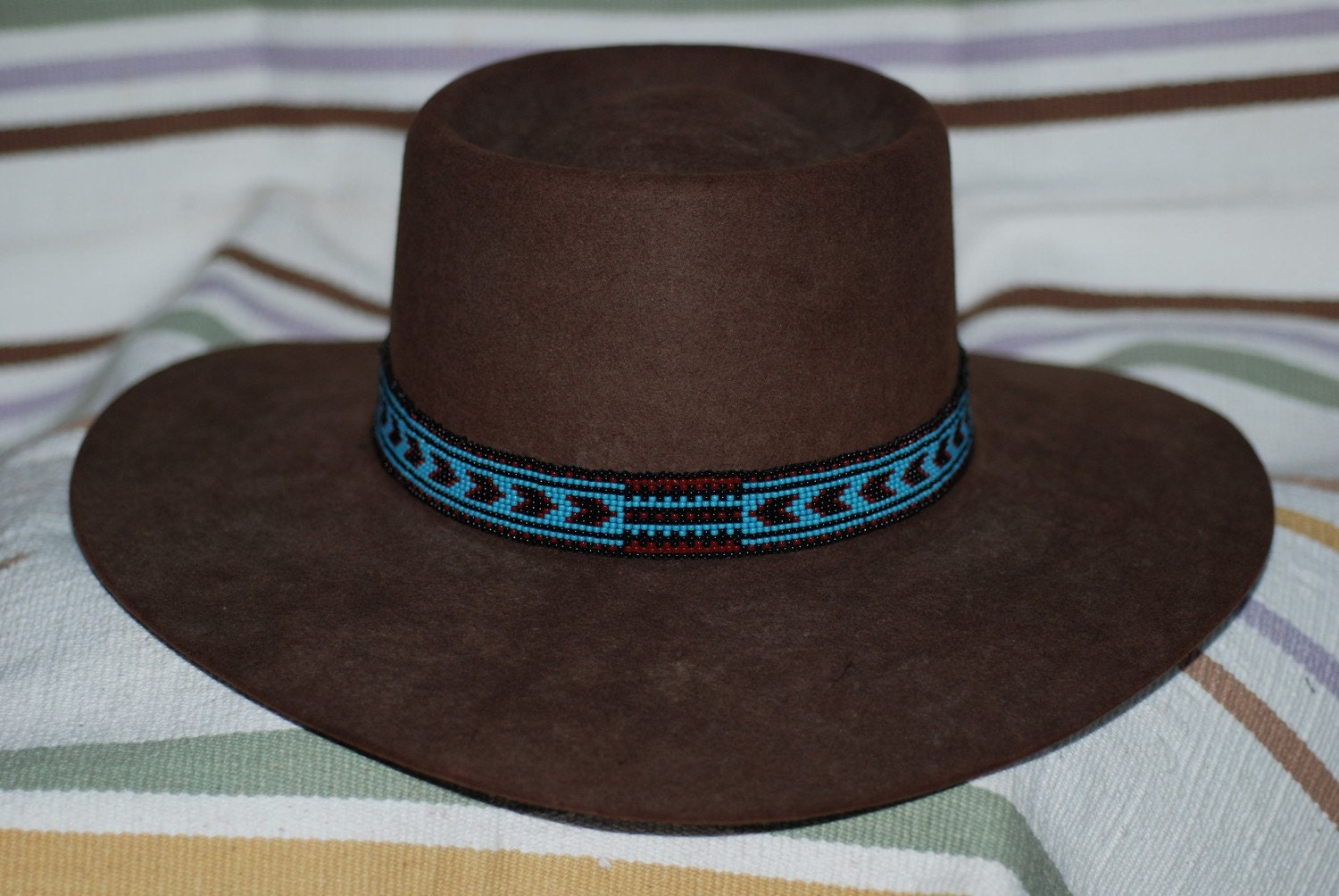 Hat Band Native American by CloudBurst on Etsy