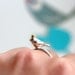 Bird King Ring. Silver with Black Diamond eyes and an 18ct Yellow Gold Crown.