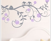 Eden Nature Floral Branch - Wall Decal
