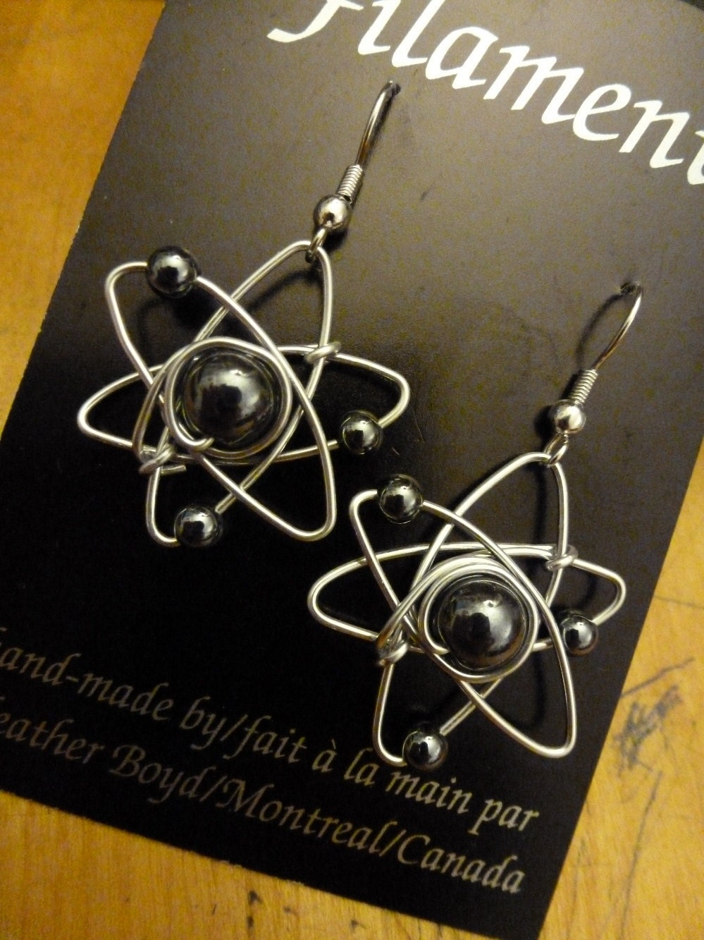 Atom Earrings