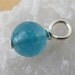 March Birthstone Aquamarine Gemstone with Sterling Silver
