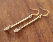 Box Drop Earrings