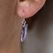 no. 268 Tiny Gold Feather Earrings