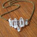 Stone Mountain Necklace - Brass