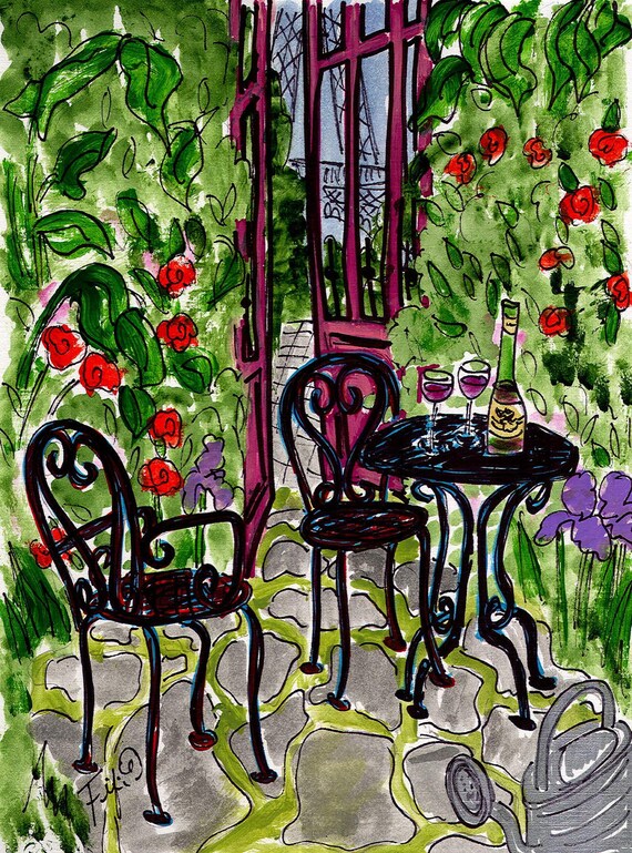 Al Fresco Wine in Paris