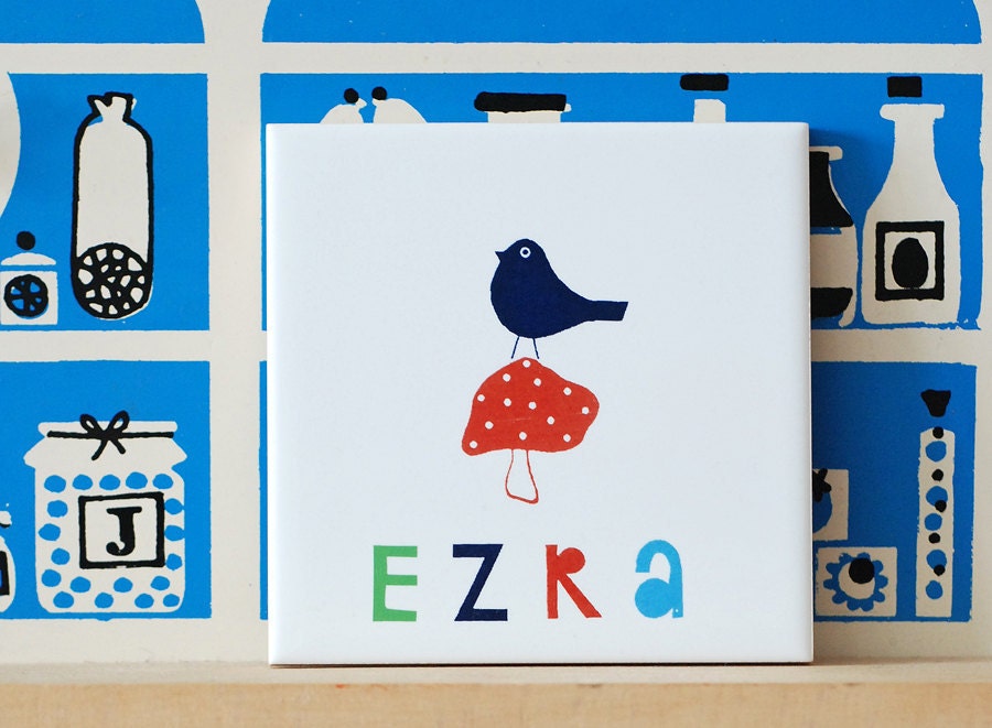 Custom made name tile (small)