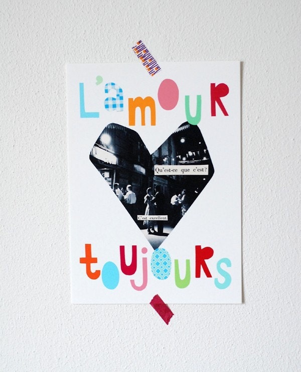 l'amour toujours print