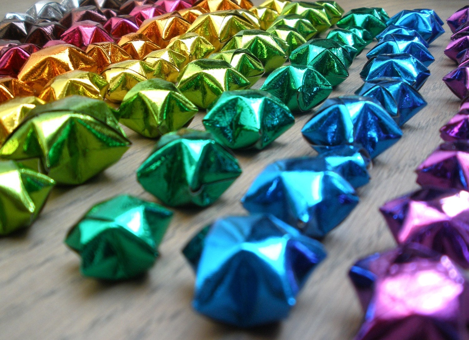 Lucky Stars - 100 stars in shiny colors