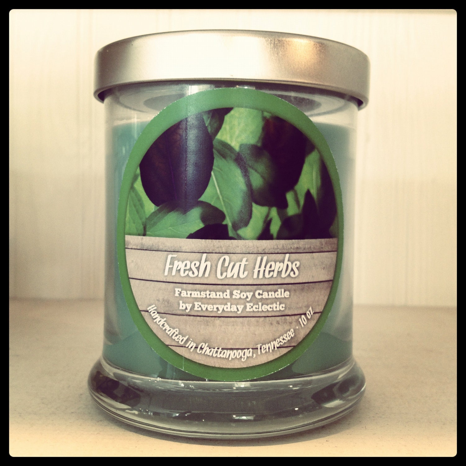 Fresh Cut Herbs - 10 oz. Farmstand Soy Candle