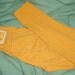 80s Bongo Yellow Denim Peg Leg Jeans Small