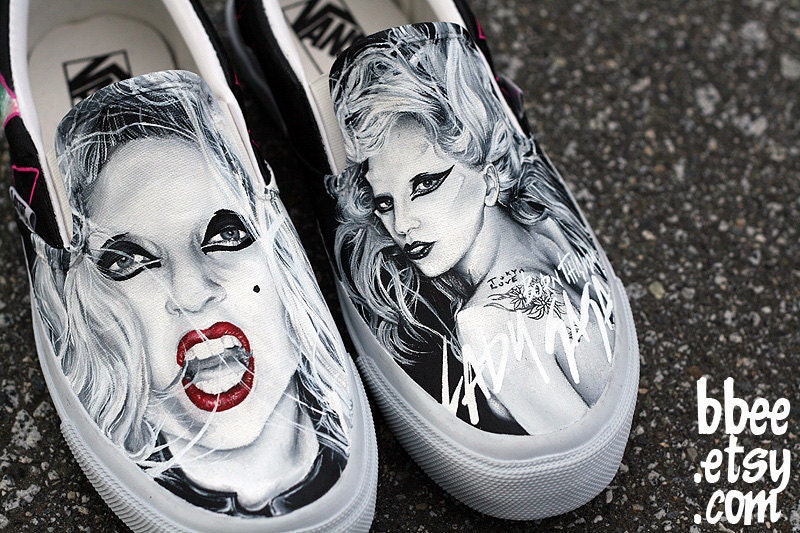 MADE TO ORDER (Any Size) Original Lady Gaga Born This Way Shoes
