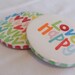 LoVe haPpY set of 2 coasters SALE