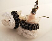 Pearl Lace Earrings The Art Of Flirting