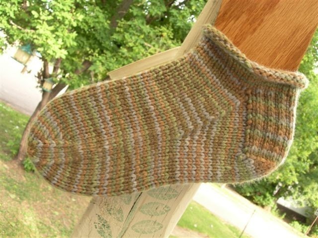 Knitted Shitkickers Pattern -- Lose Your Fear of Knitting Socks, pdf