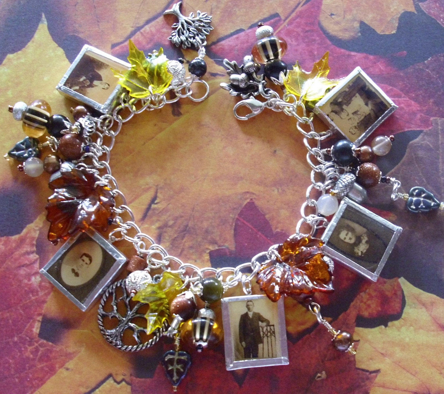 Autumn Heritage Charm Bracelet