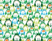 Happy Drawing by Ed Emberly, Frogs, 1 yard organic cotton