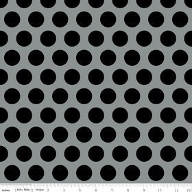 Costume Clubhouse by  Sheri McCulley for Riley Blake, Dot in gray