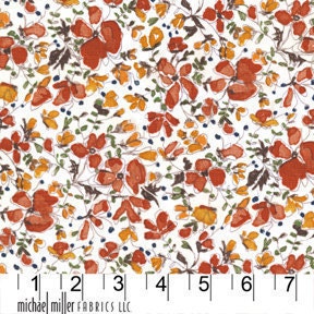 Garden Wall by Laura Gunn, Wee Spring in natural, LAST yard