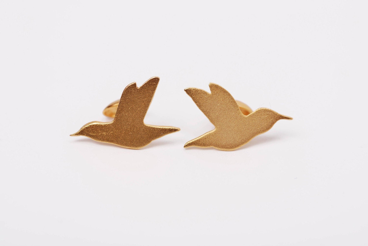 Feminine Hummingbird Cuff links
